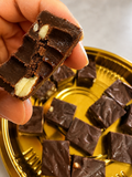 Fudge de Chocolate 55% y Avellanas