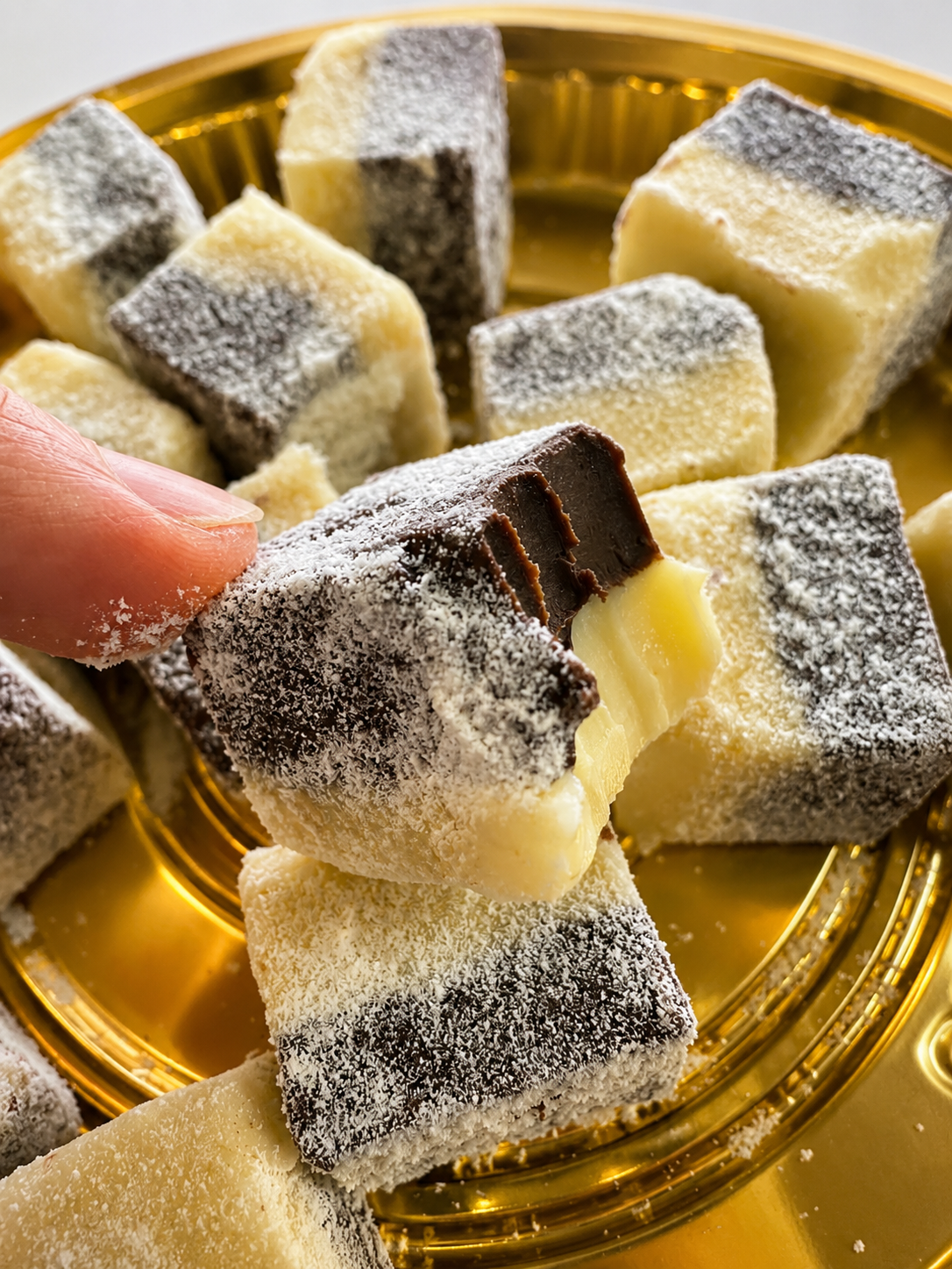 Fudge Duo de Chocolate Blanco y Chocolate 55%