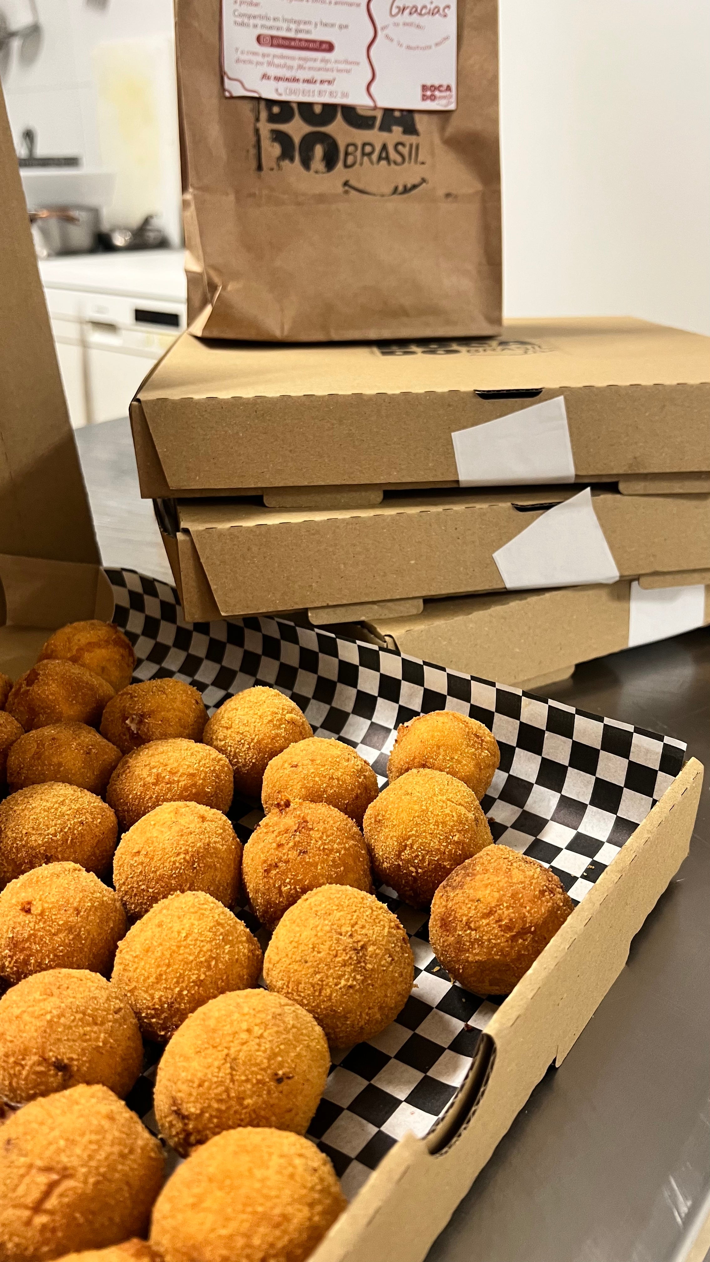 Box 50 Coxinhas de Pollo