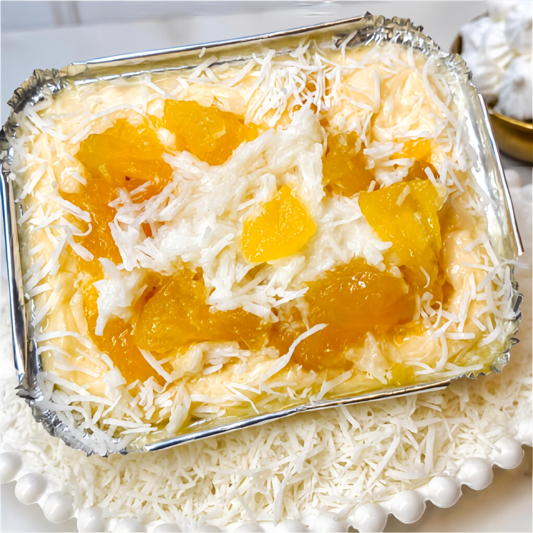 Bolo na Marmita de Piña con Coco