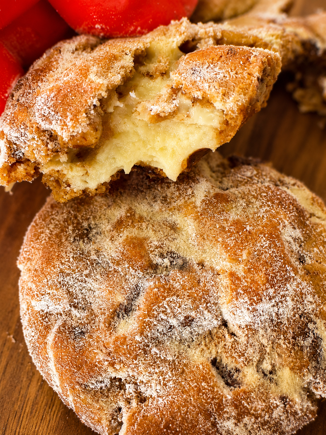Cookie de Leche en Polvo, Avellanas y Crema de Avellanas